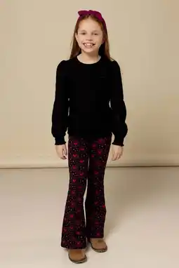 Wehkamp LOOXS little kanten longsleeve zwart aanbieding