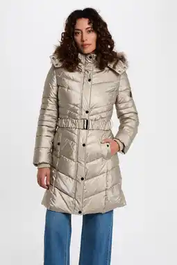Wehkamp Morgan gewatteerde jas beige aanbieding
