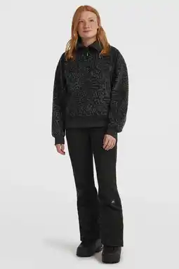Wehkamp O'Neill fleece sweater zwart aanbieding
