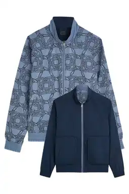 Wehkamp Scotch & Soda reversible jas blauw aanbieding