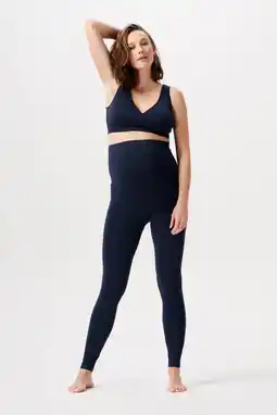 Wehkamp Noppies maternity high waist skinny zwangerschapslegging Reva donkerblauw aanbieding