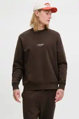 Wehkamp JACK & JONES ESSENTIALS sweater donkerbruin aanbieding