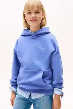 Wehkamp Tommy Hilfiger hoodie blauw aanbieding