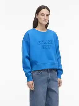 Wehkamp ROUGE EDIT sweater blauw aanbieding