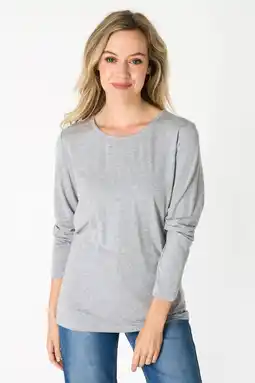 Wehkamp ES&SY top grijs melange aanbieding