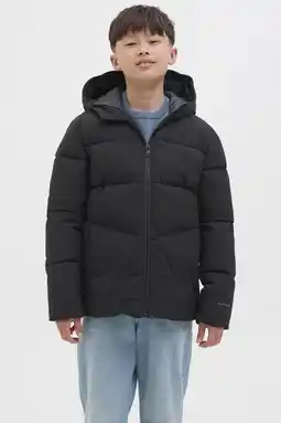 Wehkamp JACK & JONES JUNIOR gewatteerde jas zwart aanbieding
