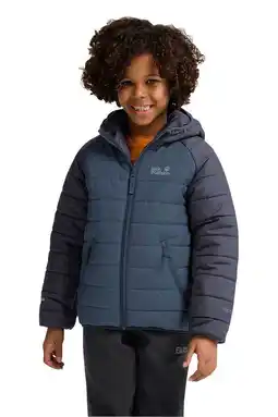 Wehkamp Jack Wolfskin gewatteerde jas Zenon donkerblauw aanbieding