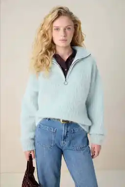Wehkamp Sissy-Boy schipperstrui met wol blauw aanbieding