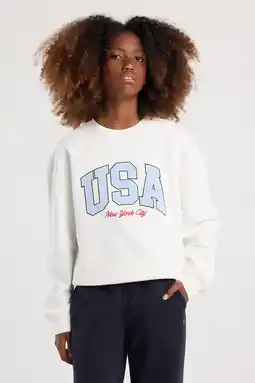Wehkamp America Today sweater wit aanbieding