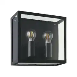 Wehkamp EGLO wandlamp buiten Alamonte - zwart aanbieding