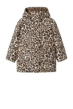 Wehkamp NAME IT KIDS gewatteerde jas beige aanbieding