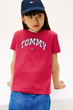 Wehkamp Tommy Hilfiger T-shirt rood aanbieding