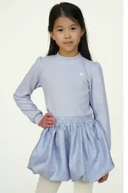 Wehkamp Le Chic korte jurk lichtblauw aanbieding