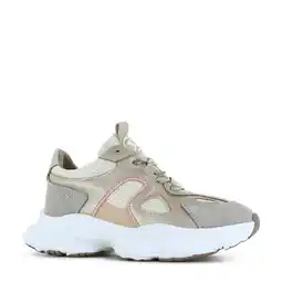 Wehkamp Shoesme chunky leren sneakers beige aanbieding