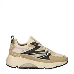 Wehkamp Cruyff sneakers beige/bruin aanbieding