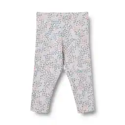 Wehkamp Wheat gebloemde legging lichtblauw aanbieding
