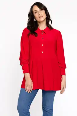 Wehkamp YOEK top DOLCE van travelstof rood aanbieding