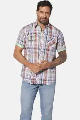 Wehkamp Jan Vanderstorm casual overhemd oranje aanbieding