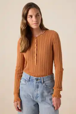 Wehkamp Sissy-Boy trui terra fijn gebreid aanbieding