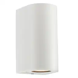 Wehkamp Nordlux wandlamp buiten Canto maxi 2 - rond - wit aanbieding