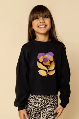 Wehkamp LOOXS little sweater zwart aanbieding