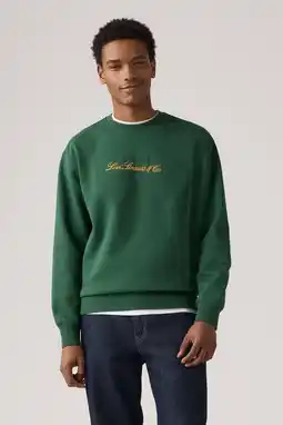 Wehkamp Levi's sweater groen aanbieding