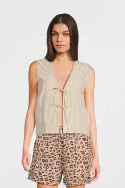 Wehkamp Like Flo Young gilet crème aanbieding