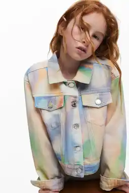 Wehkamp Desigual denim spijkerjas oranje aanbieding
