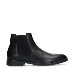 Wehkamp Manfield leren chelseaboots zwart aanbieding