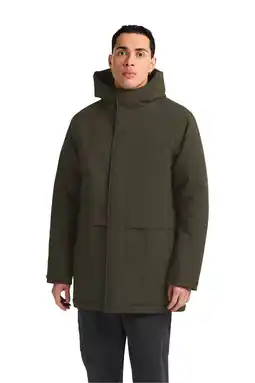 Wehkamp Jack Wolfskin jas Cold Camp donkergroen aanbieding