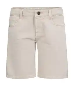 Wehkamp Retour Jeans denim relaxed short beige aanbieding