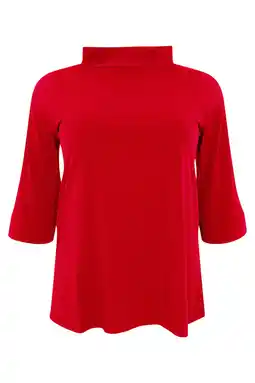Wehkamp YOEK top van travelstof DOLCE rood aanbieding