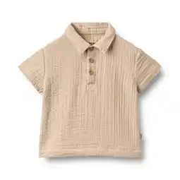 Wehkamp Wheat polo beige aanbieding