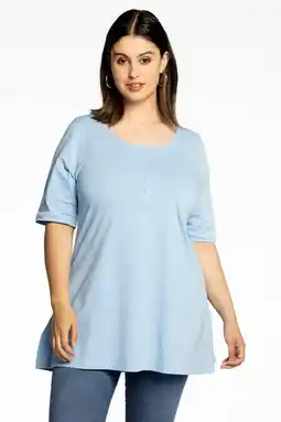 Wehkamp YOEK tuniek COTTON lichtblauw aanbieding