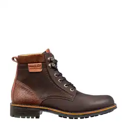Wehkamp Van Lier Fritz leren veterboots bruin aanbieding