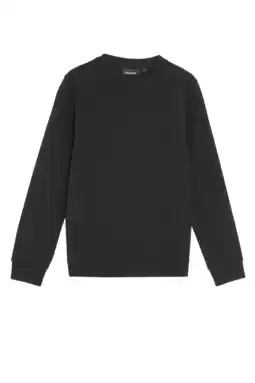 Wehkamp Lyle & Scott sweater zwart aanbieding
