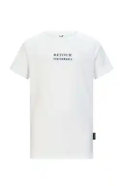 Wehkamp Retour Performance T-shirt wit aanbieding