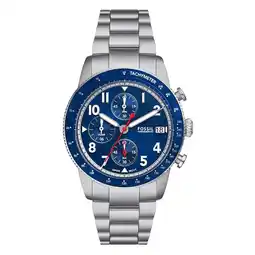 Wehkamp Fossil horloge FS6047 Sport Tourer zilverkleurig aanbieding