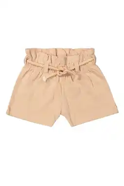 Wehkamp Riffle Amsterdam regularwaist casual short zalm met textuur aanbieding
