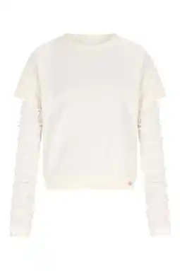 Wehkamp NoBell’ longsleeve wit aanbieding