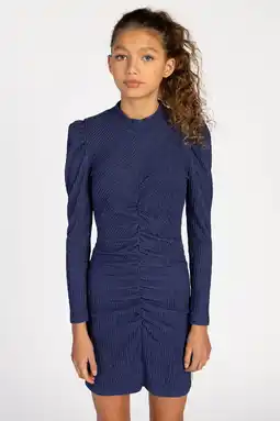 Wehkamp AI&KO korte jurk blauw aanbieding