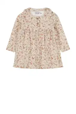 Wehkamp Dirkje korte jurk beige aanbieding