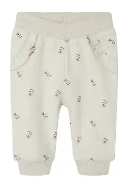 Wehkamp NAME IT BABY regular casual broek ecru aanbieding