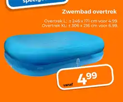 Trekpleister Zwembad overtrek aanbieding