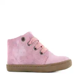 Wehkamp Shoesme Flex FL21W001-A leren veterboots roze/metallic aanbieding