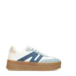 Wehkamp POSH by Poelman sneakers wit/denim aanbieding