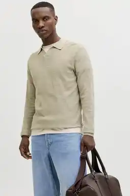 Wehkamp JACK & JONES PREMIUM trui gebreid beige aanbieding