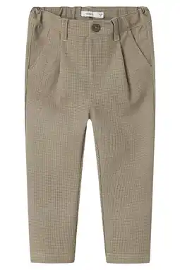 Wehkamp NAME IT MINI slim casual broek zand aanbieding