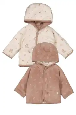 Wehkamp Feetje reversible tussenjas Fall Favorites lichtbruin/beige aanbieding