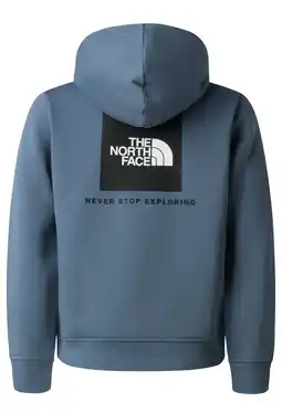 Wehkamp The North Face hoodie grijsblauw aanbieding